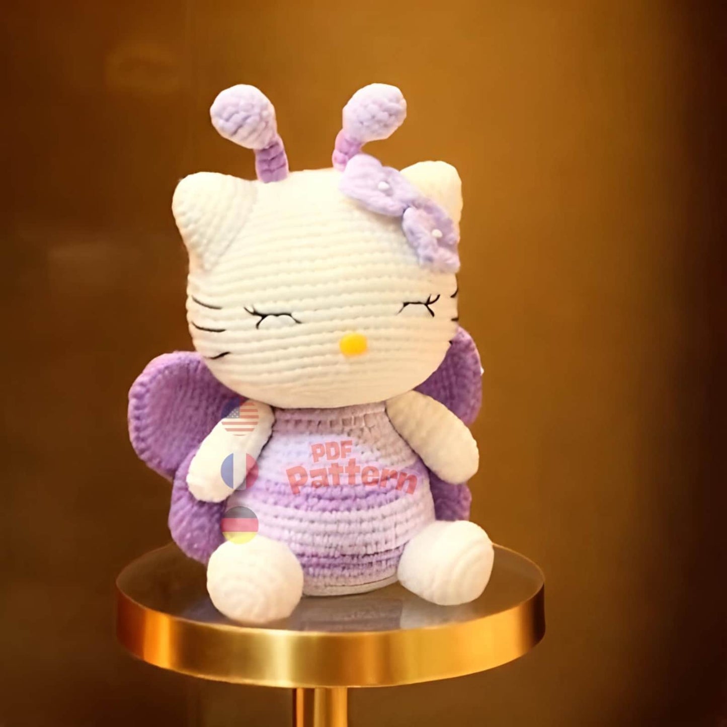 3-in-1 Crochet Pattern Kitty