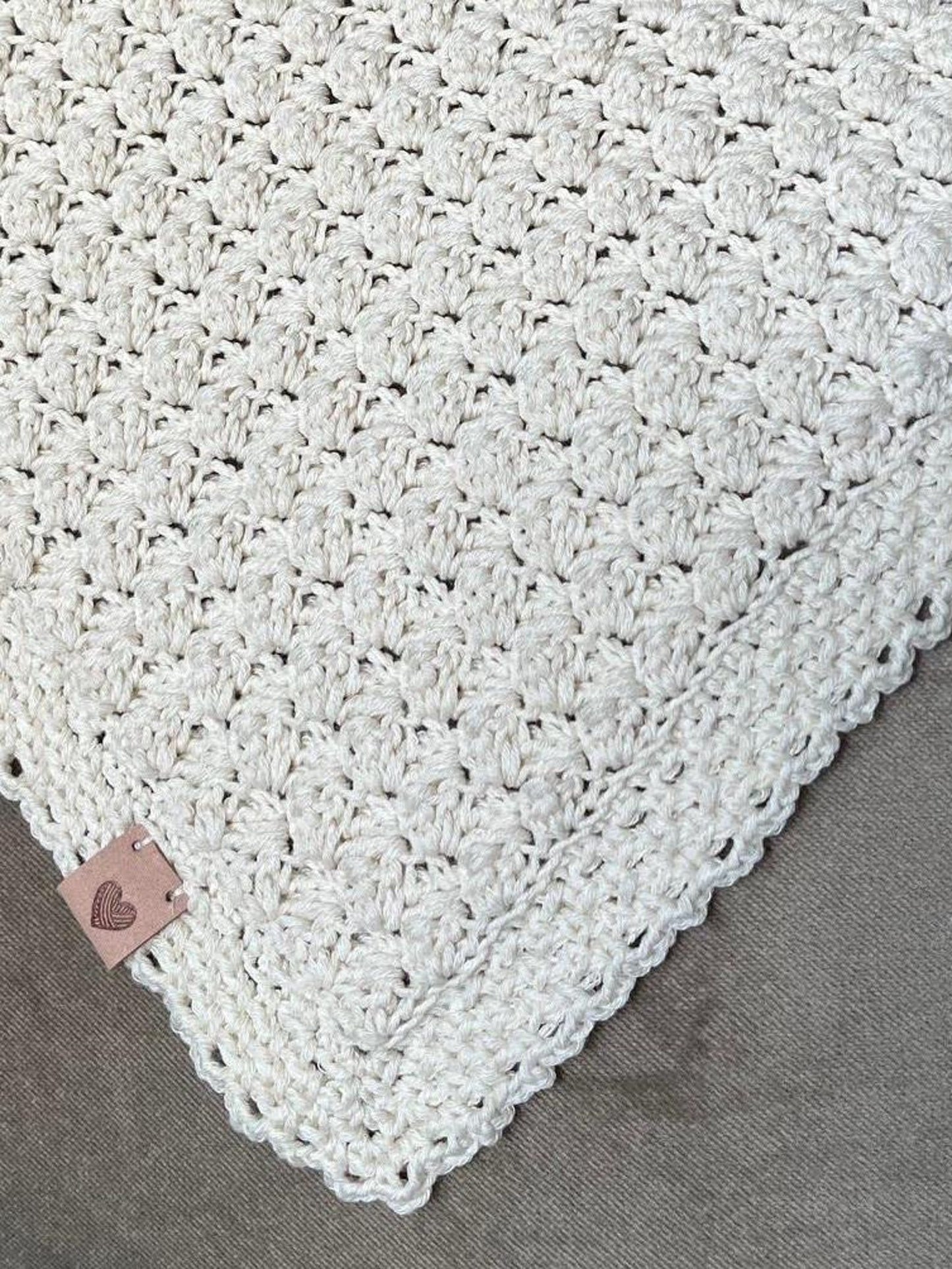 Cozy Waves Blanket Crochet Pattern