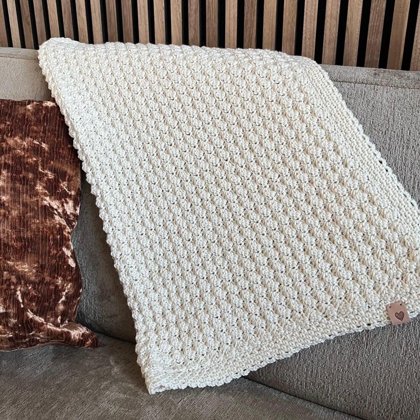 Cozy Waves Blanket Crochet Pattern