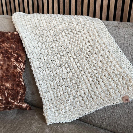 Cozy Waves Blanket Crochet Pattern