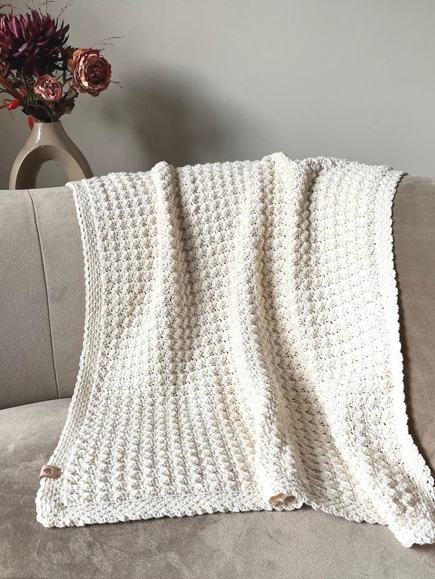 Cozy Waves Blanket Crochet Pattern