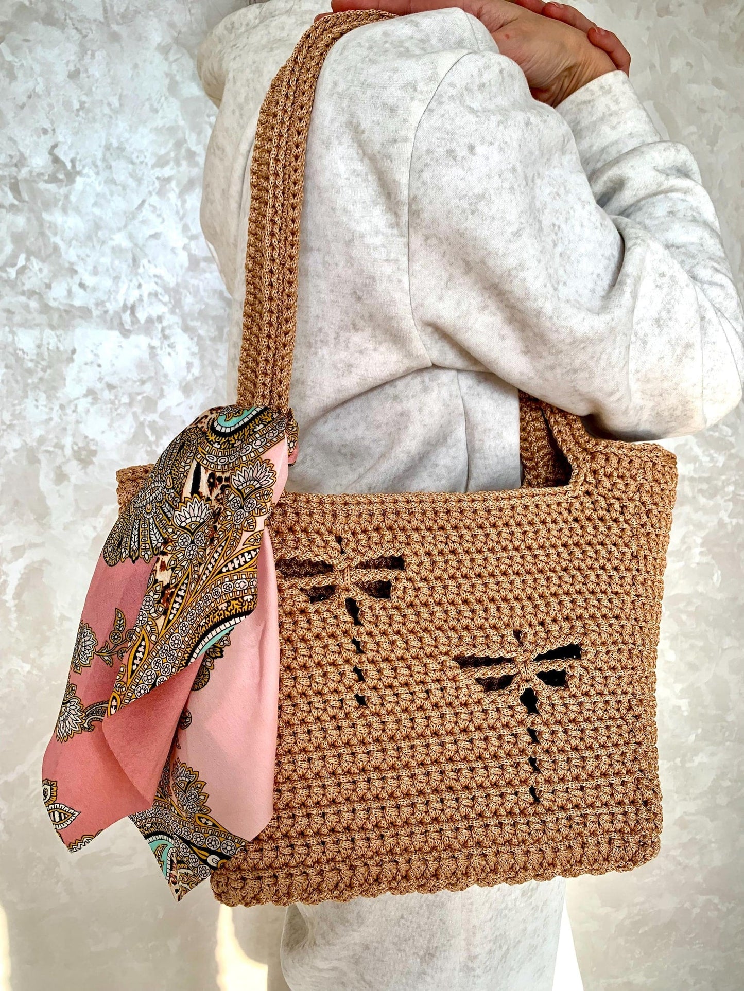 Dragonfly Crochet Bag Pattern
