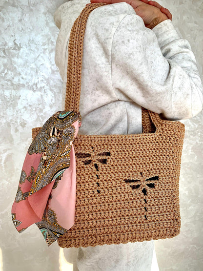 Dragonfly Crochet Bag Pattern