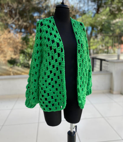 Everyday Oversized Cardigan Crochet Pattern