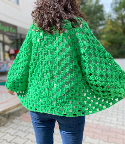 Everyday Oversized Cardigan Crochet Pattern