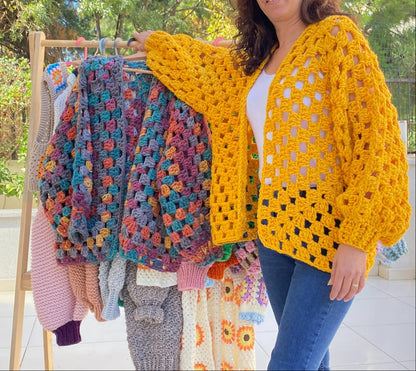 Everyday Oversized Cardigan Crochet Pattern