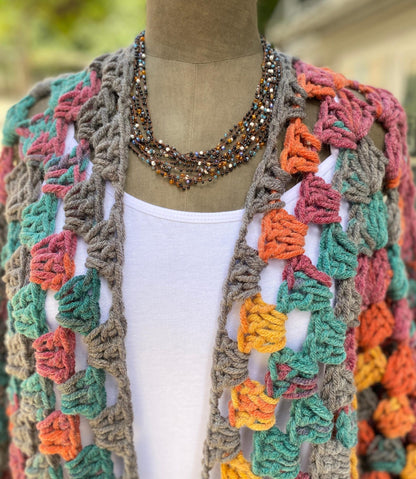 Everyday Oversized Cardigan Crochet Pattern
