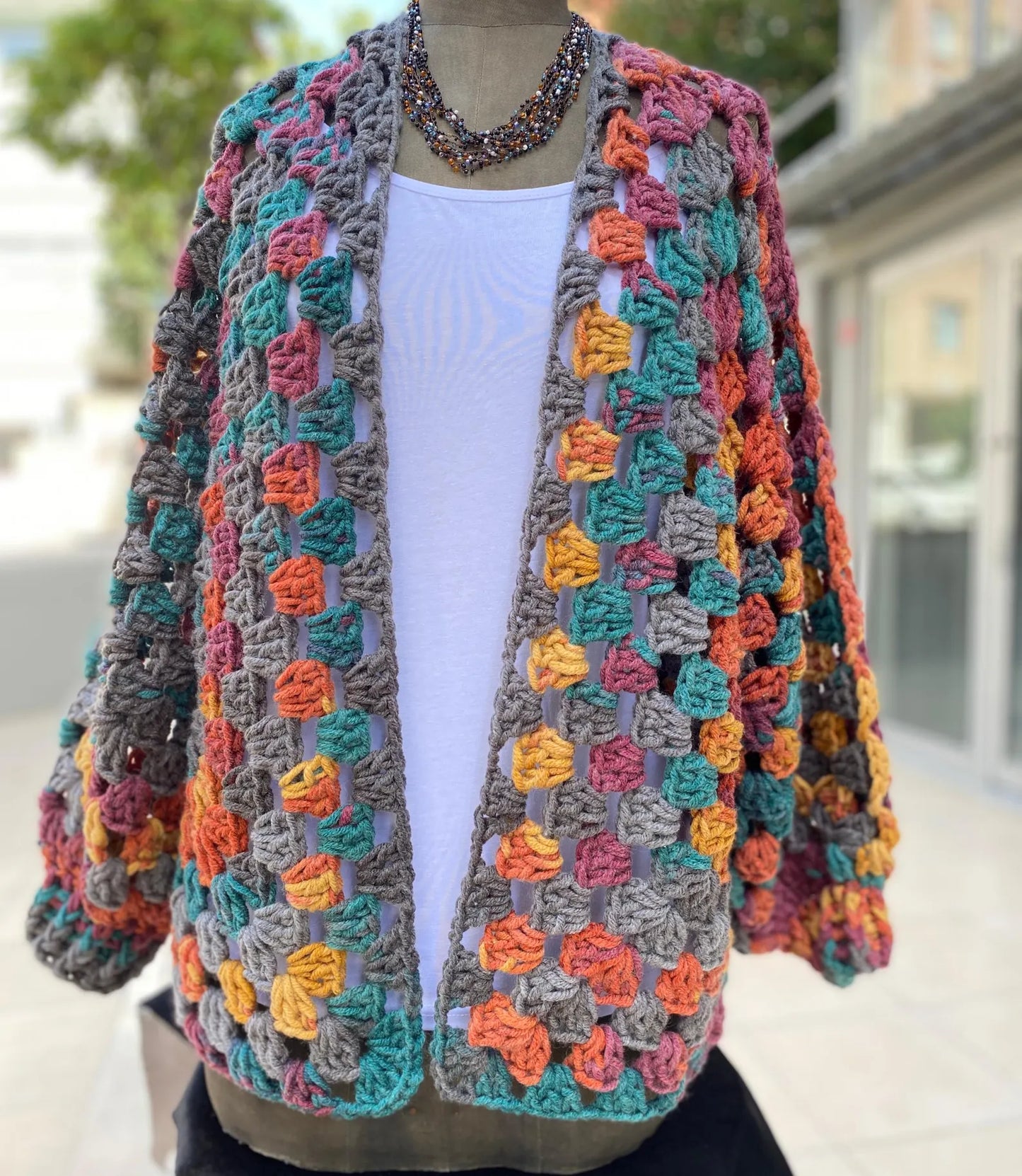 Everyday Oversized Cardigan Crochet Pattern