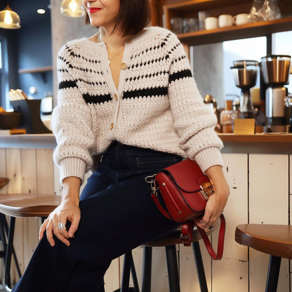 Stylish Cardigan Crochet Pattern