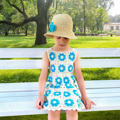 The Bluebell Summer Dress Crochet pattern