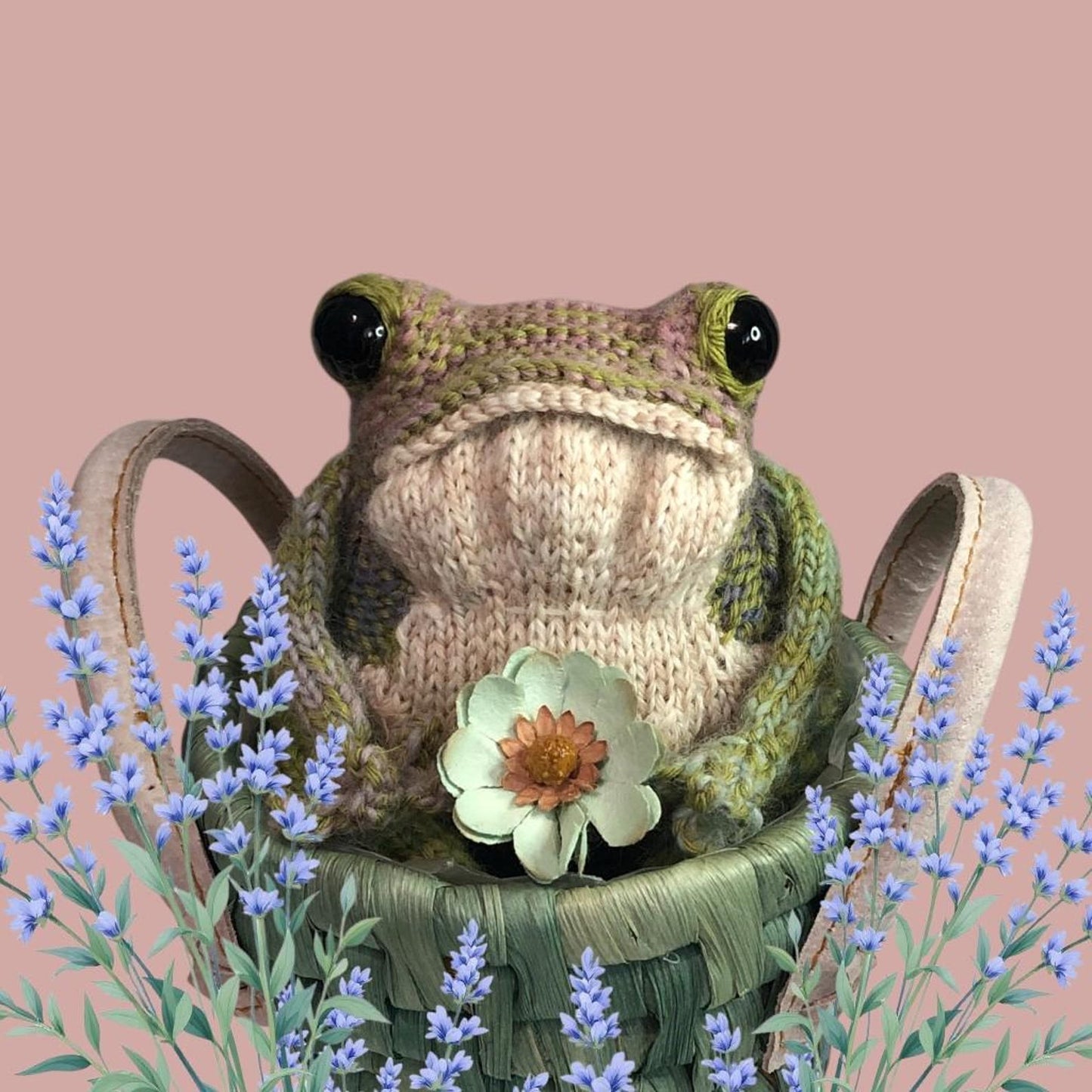 Magic Toad Buddy Knitting Pattern