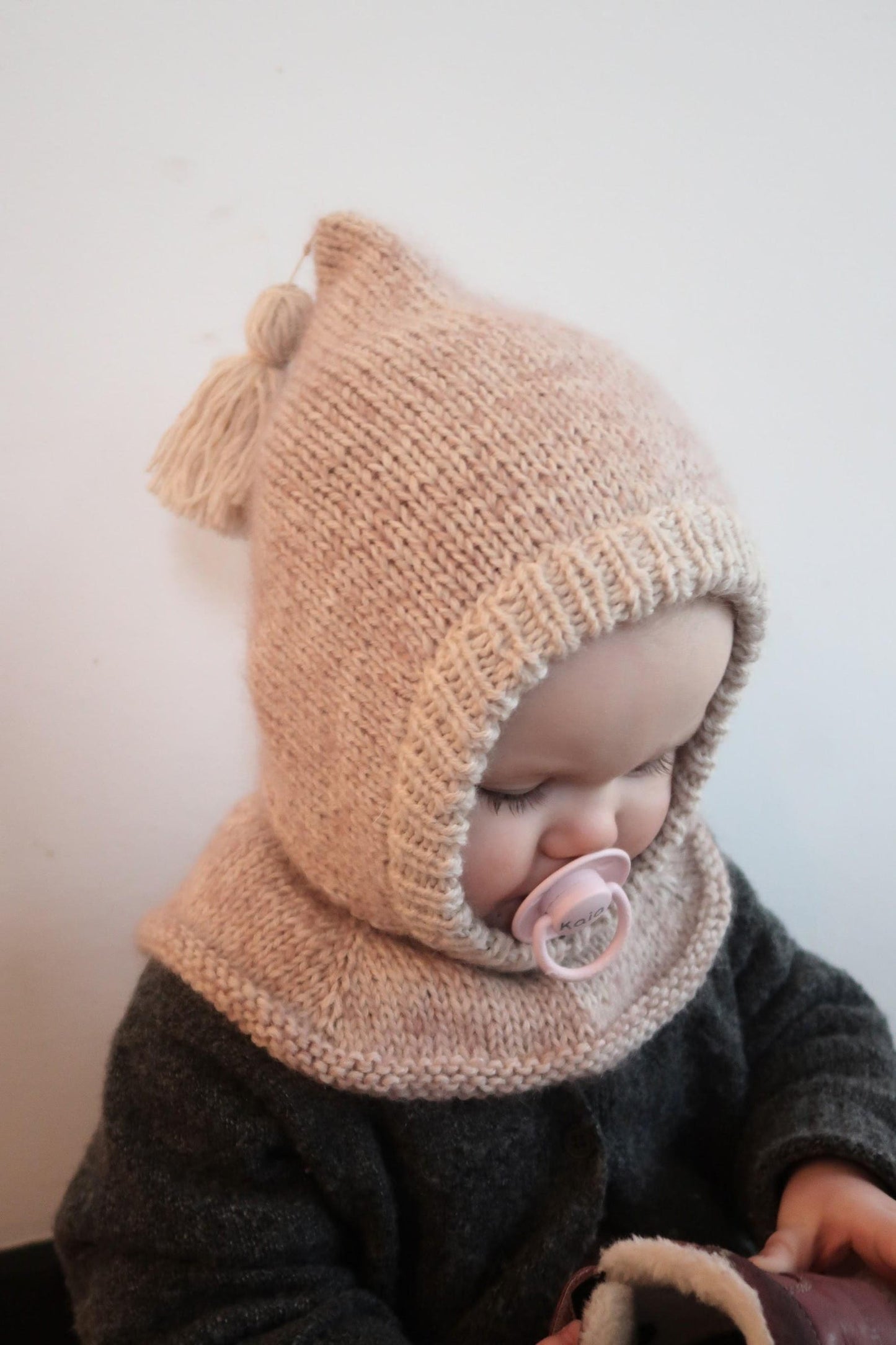 Cozy Baby Balaclava Knitting Pattern