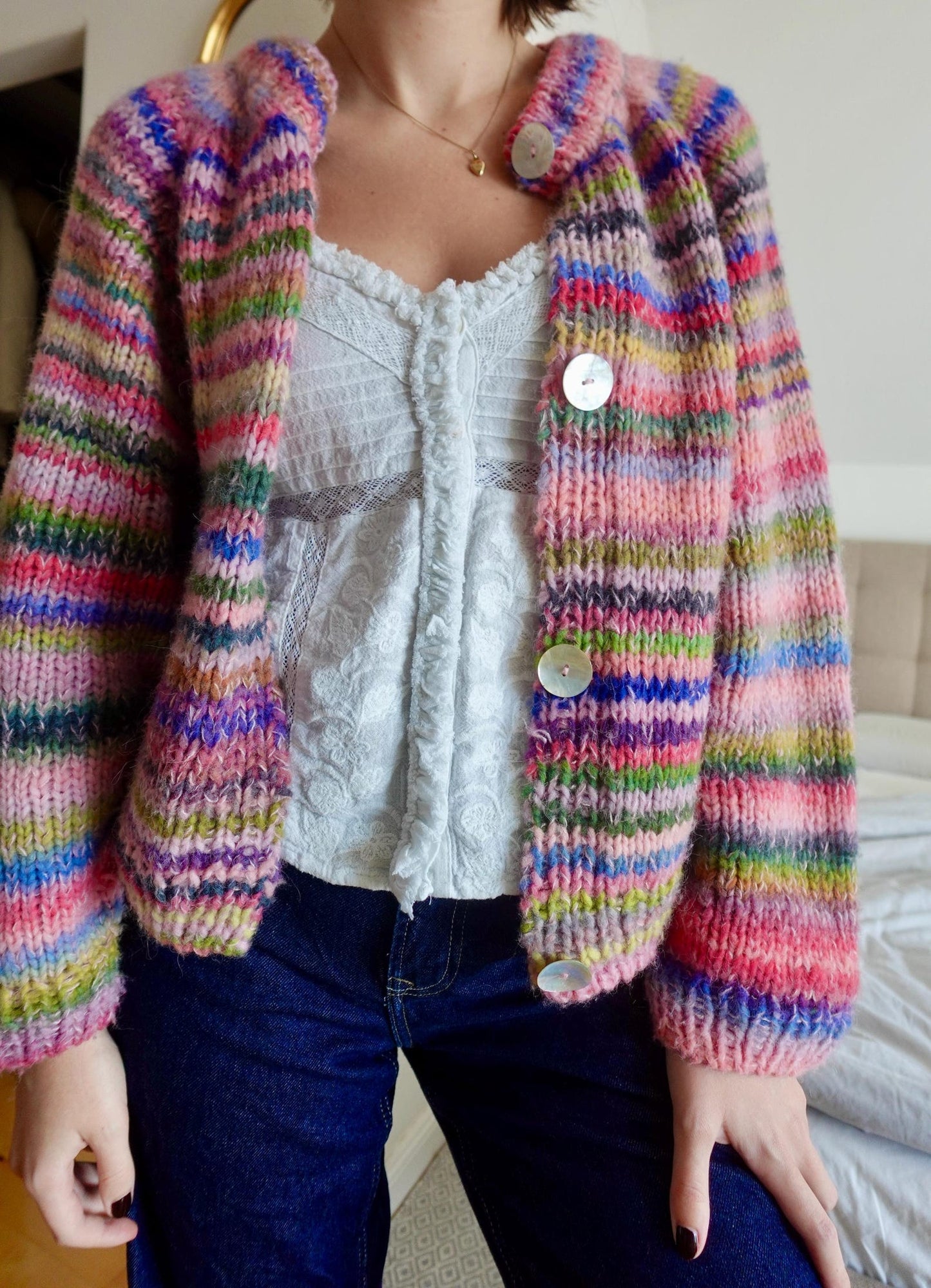 Softie Knit Cardigan Pattern-PDF