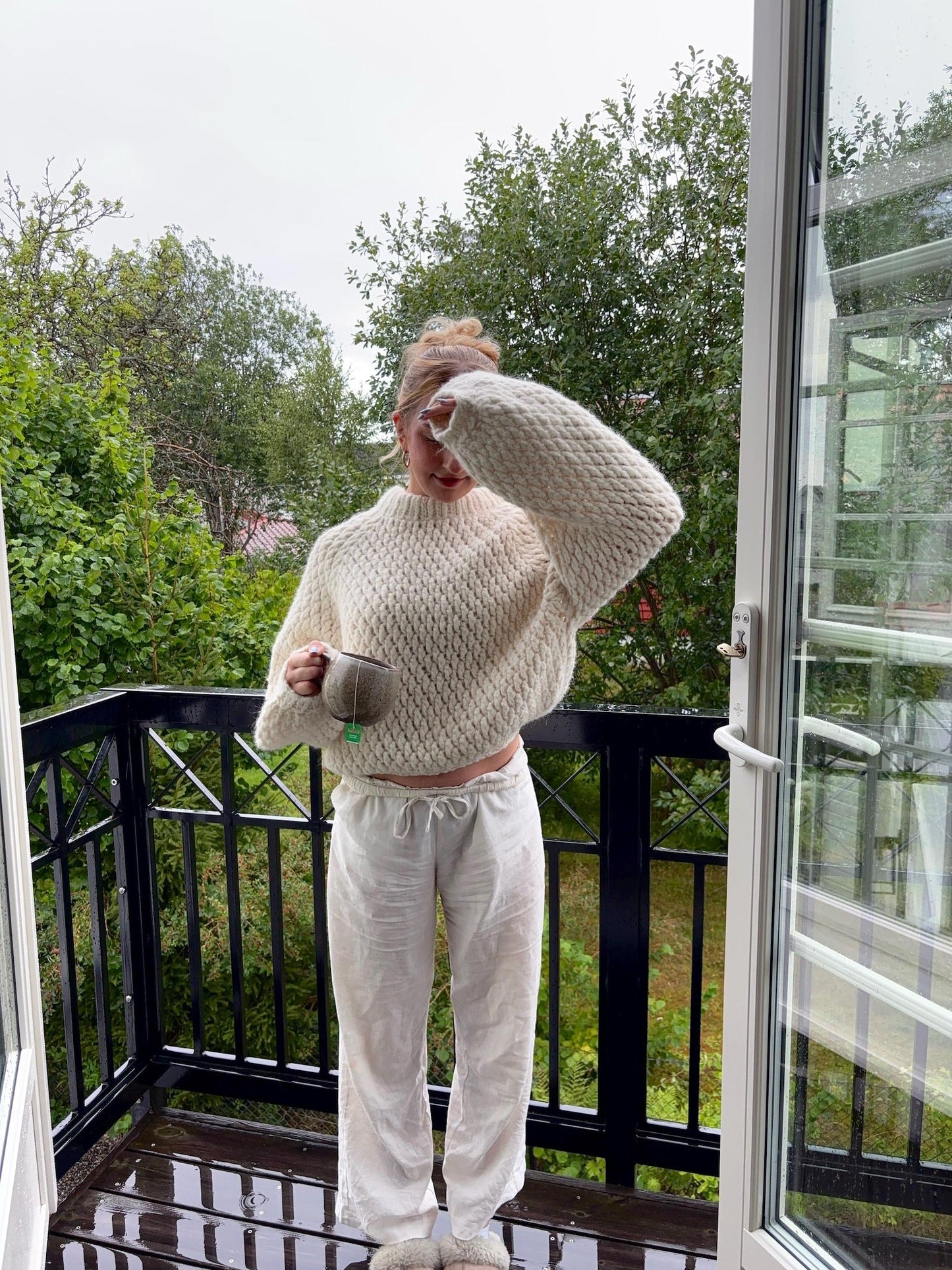 soft wool sweater  Crochet Pattern
