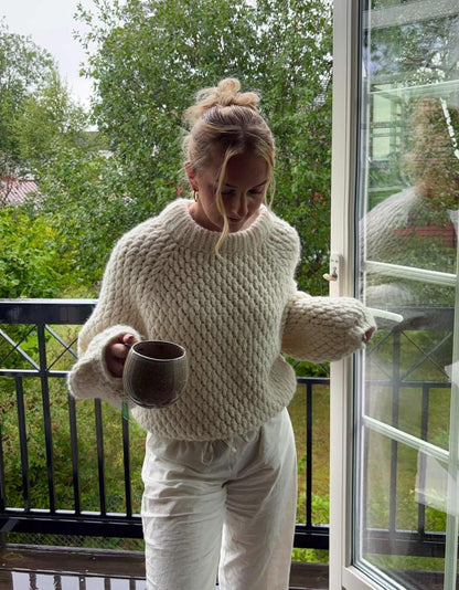 soft wool sweater  Crochet Pattern