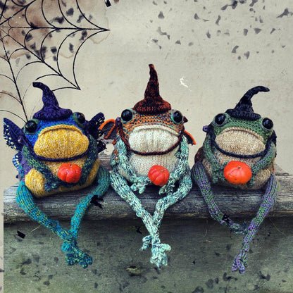 Magic Toad Buddy Knitting Pattern