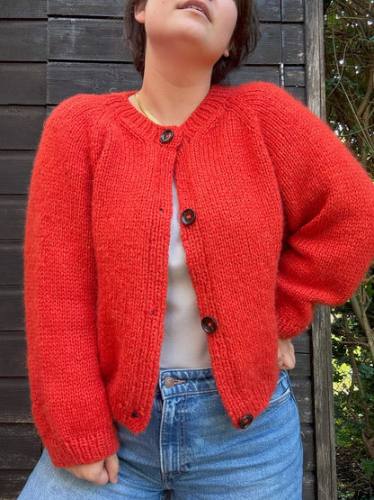 Softie Knit Cardigan Pattern-PDF
