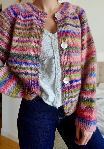 Softie Knit Cardigan Pattern-PDF