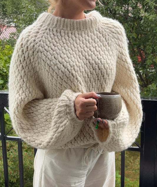 soft wool sweater  Crochet Pattern