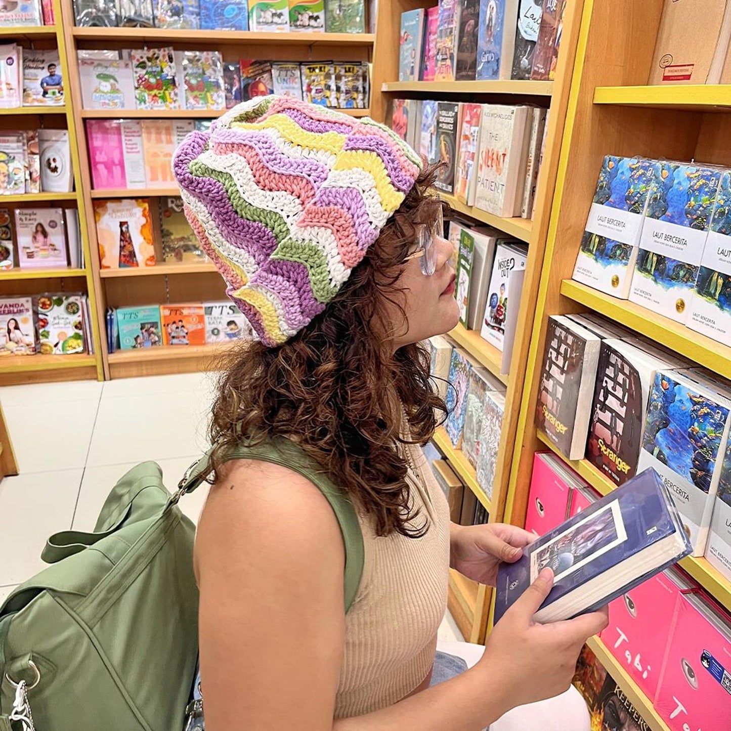 Cozy Ripple Beanie Crochet Pattern