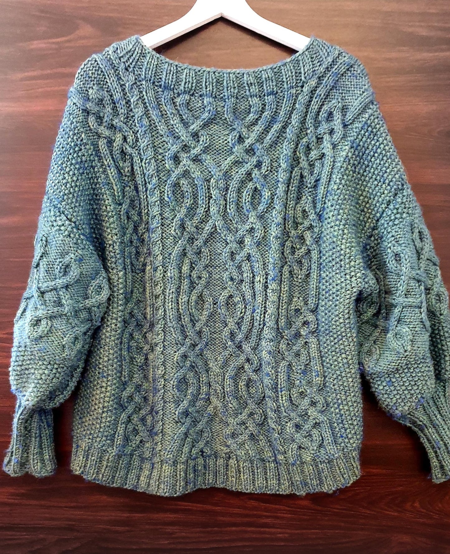 Aran Sweater Knitting Pattern
