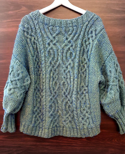 Aran Sweater Knitting Pattern