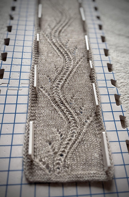 Golden Glow Scarf Knitting Pattern