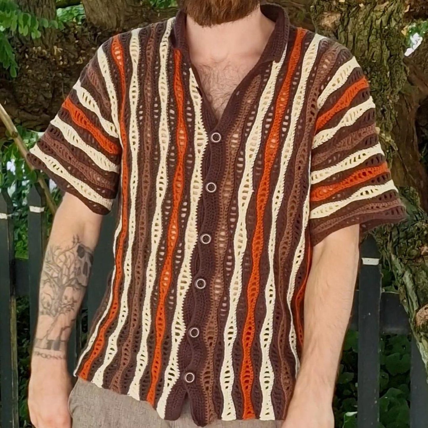 Willow Breeze Crochet Shirt Pattern