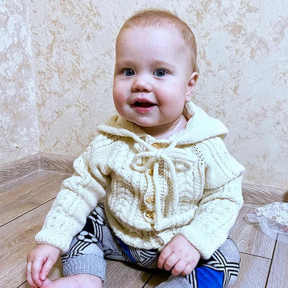 Snuggle Baby Cardigan Knitting Pattern