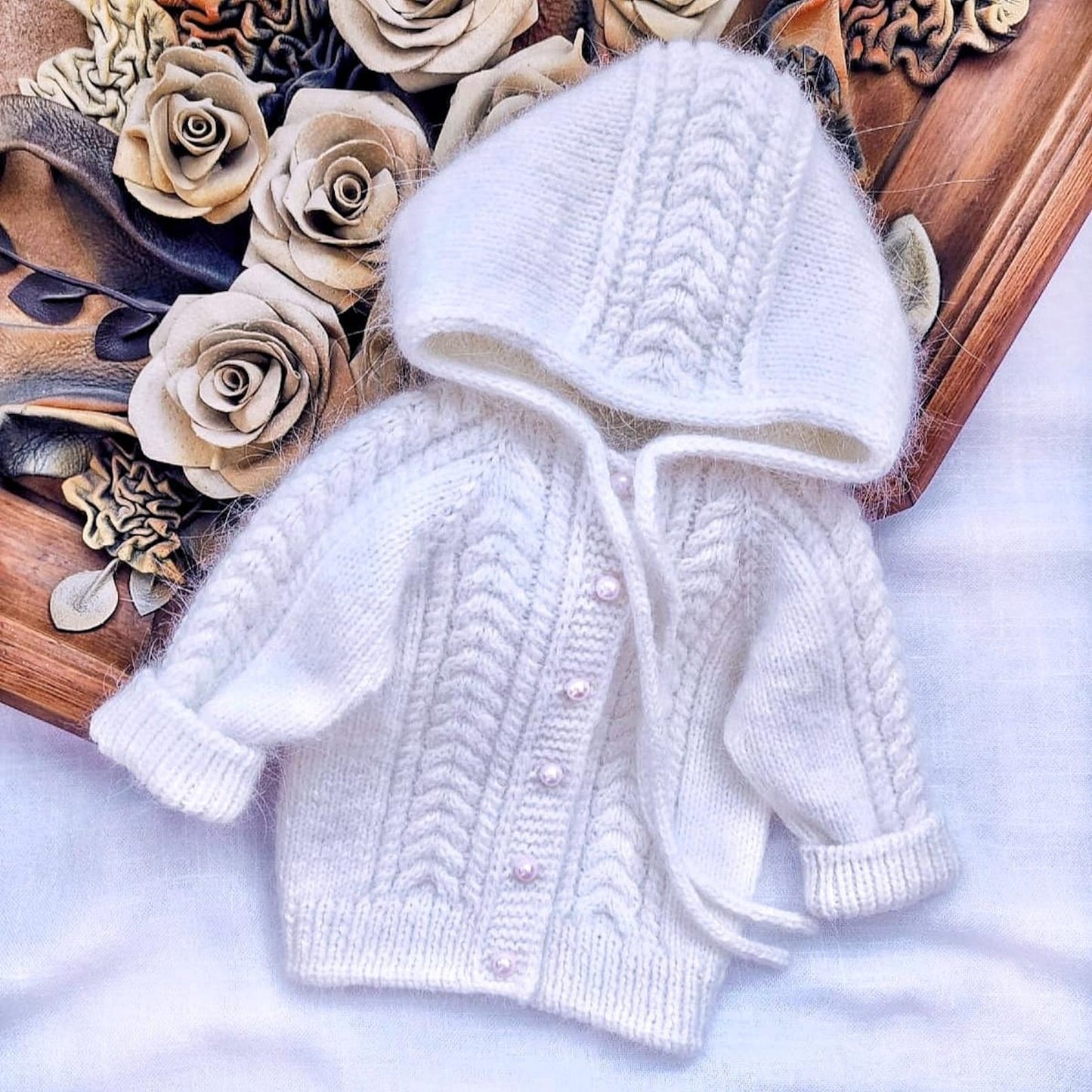 Snuggle Baby Cardigan Knitting Pattern