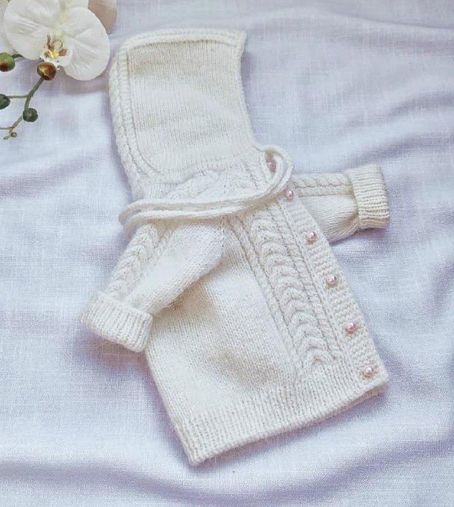 Snuggle Baby Cardigan Knitting Pattern