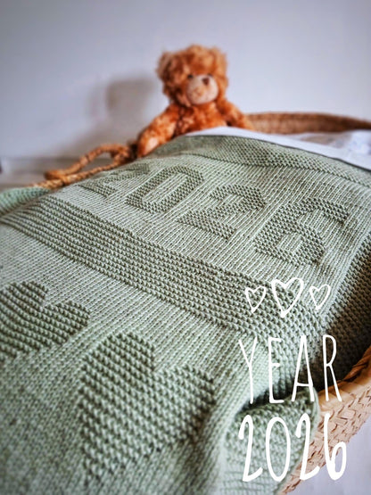 Quick Knit Baby Blanket Pattern