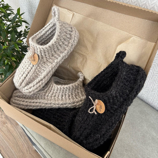 EasyComfort Slippers Crochet Pattern-PDF