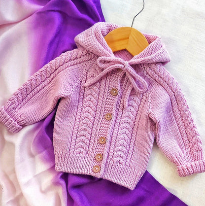 Snuggle Baby Cardigan Knitting Pattern