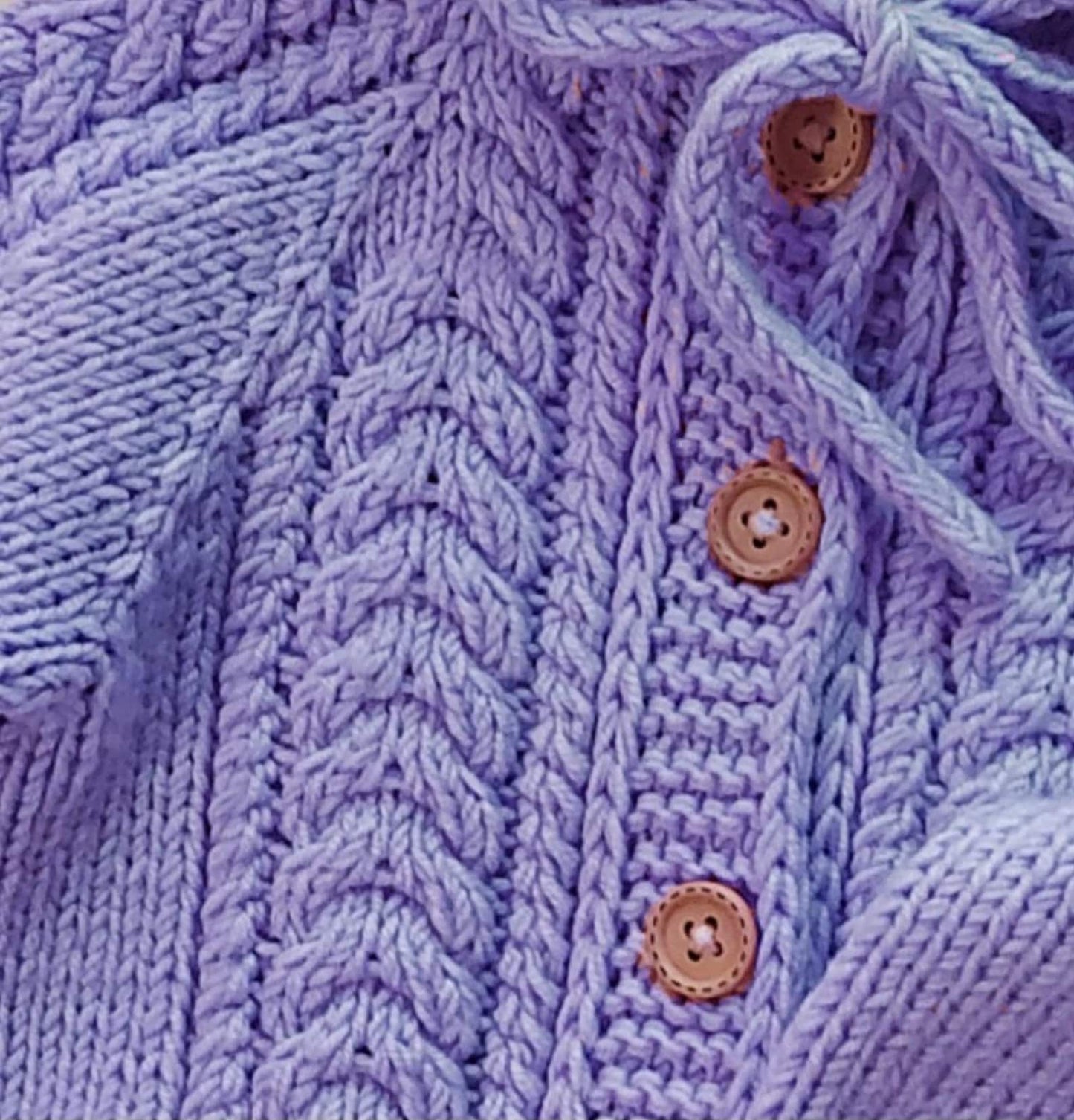 Snuggle Baby Cardigan Knitting Pattern