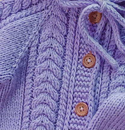 Snuggle Baby Cardigan Knitting Pattern