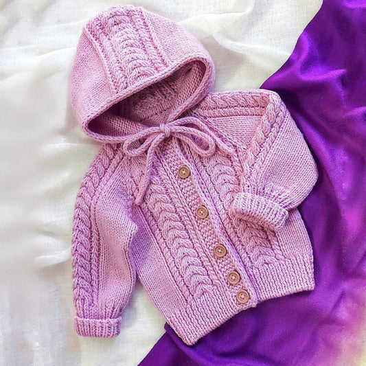 Snuggle Baby Cardigan Knitting Pattern