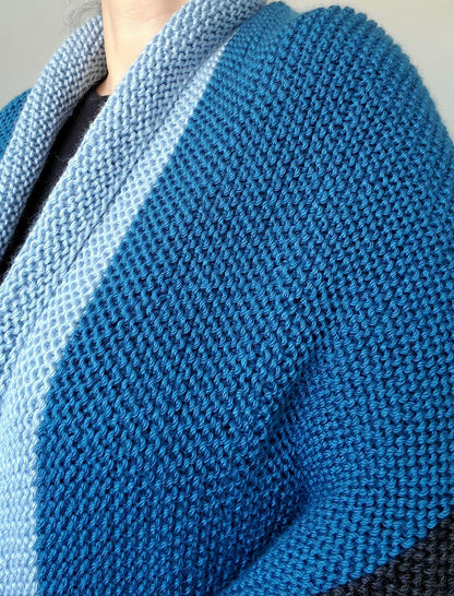 Easy Warmth Shawl knitting Pattern