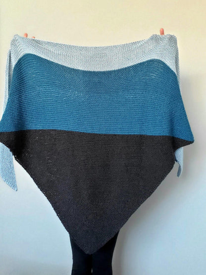 Easy Warmth Shawl knitting Pattern