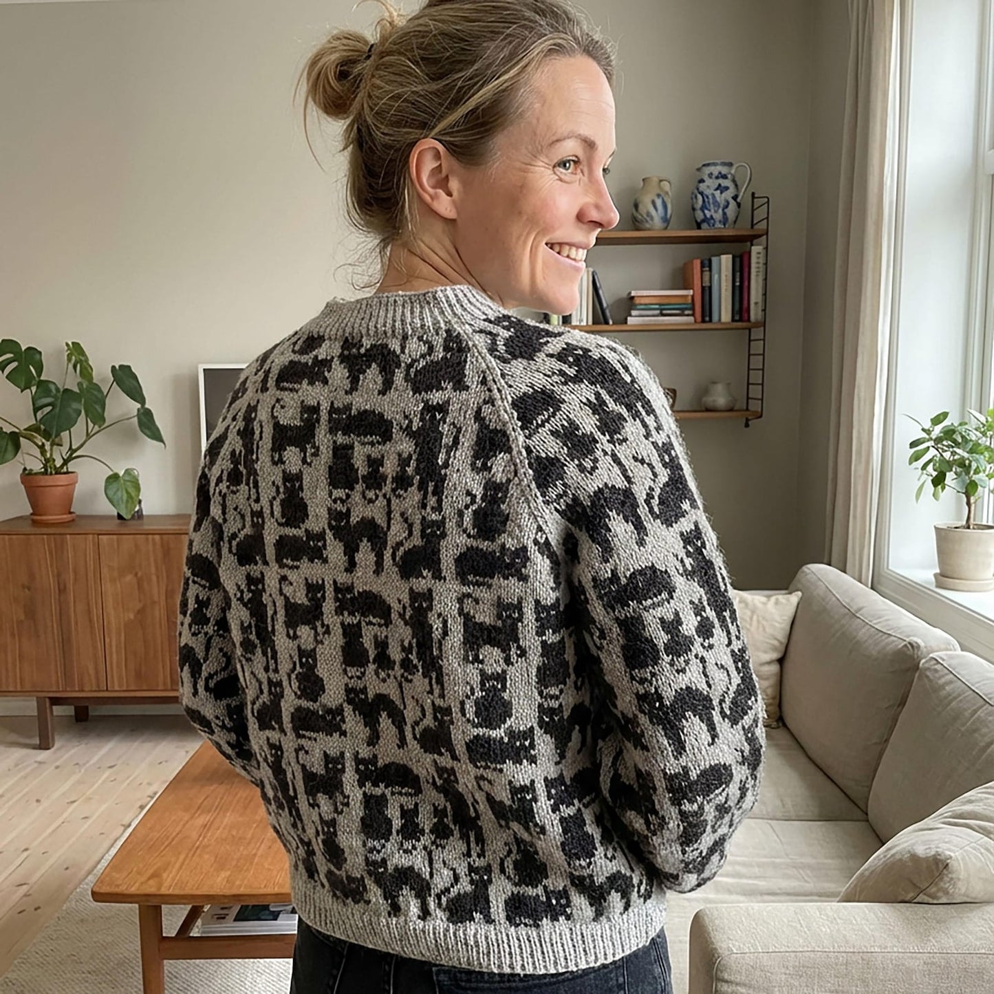 Cat Sweater Knitting Pattern