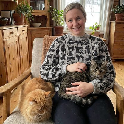 Cat Sweater Knitting Pattern