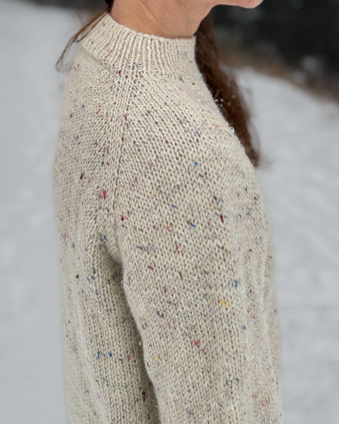 CozyFit Raglan Sweater - Knit Pattern