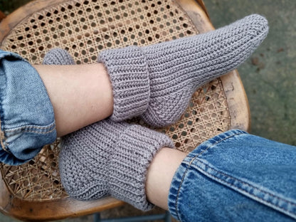All-Sizes Warm Socks Crochet Pattern