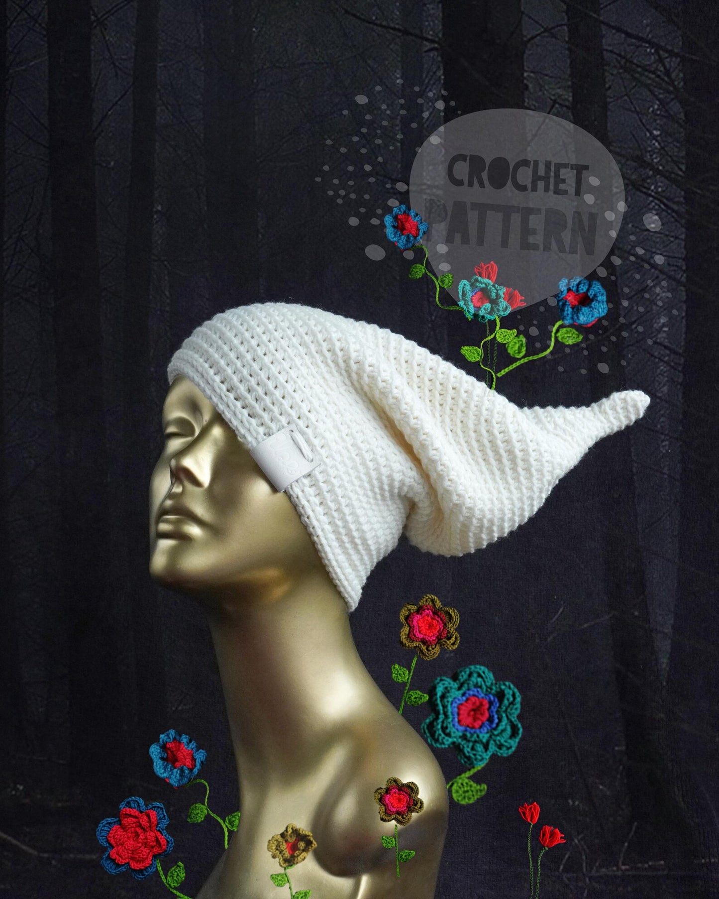 Elf Hat Crochet Pattern