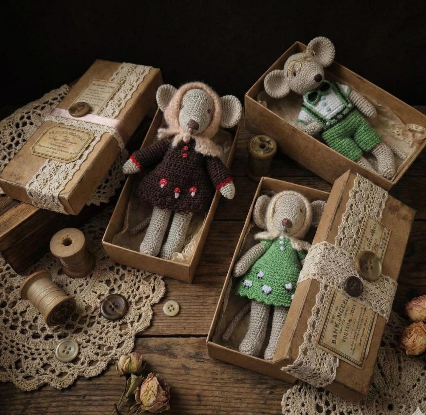 Cute Mouse Crochet Pattern