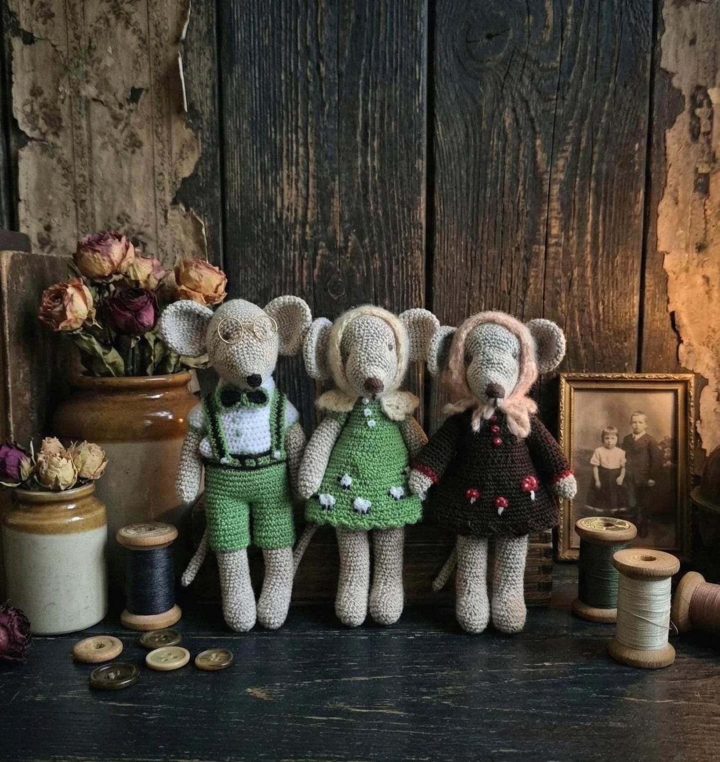Cute Mouse Crochet Pattern