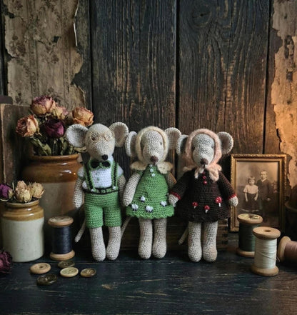 Cute Mouse Crochet Pattern