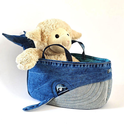 Practical Whale Basket - Sewing Pattern