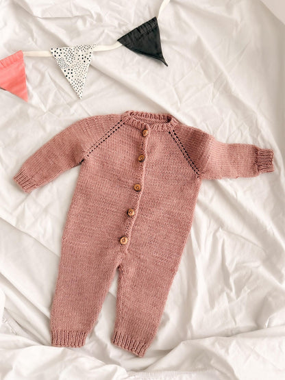 Cozy Baby Overall - Knitting Pattern