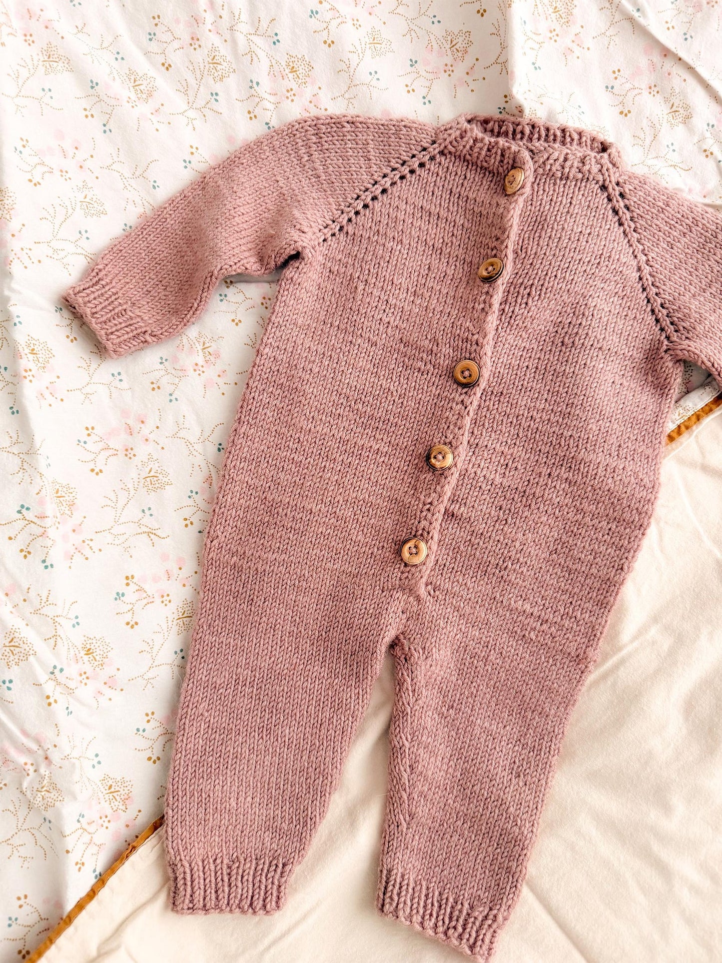 Cozy Baby Overall - Knitting Pattern